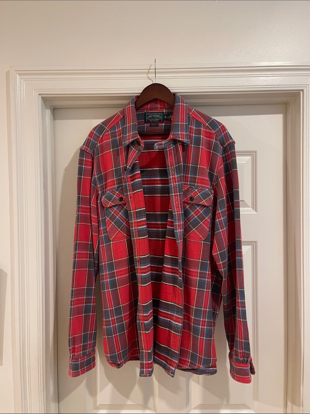 Polo by Ralph Lauren Red Plaid Button-Down Shirt